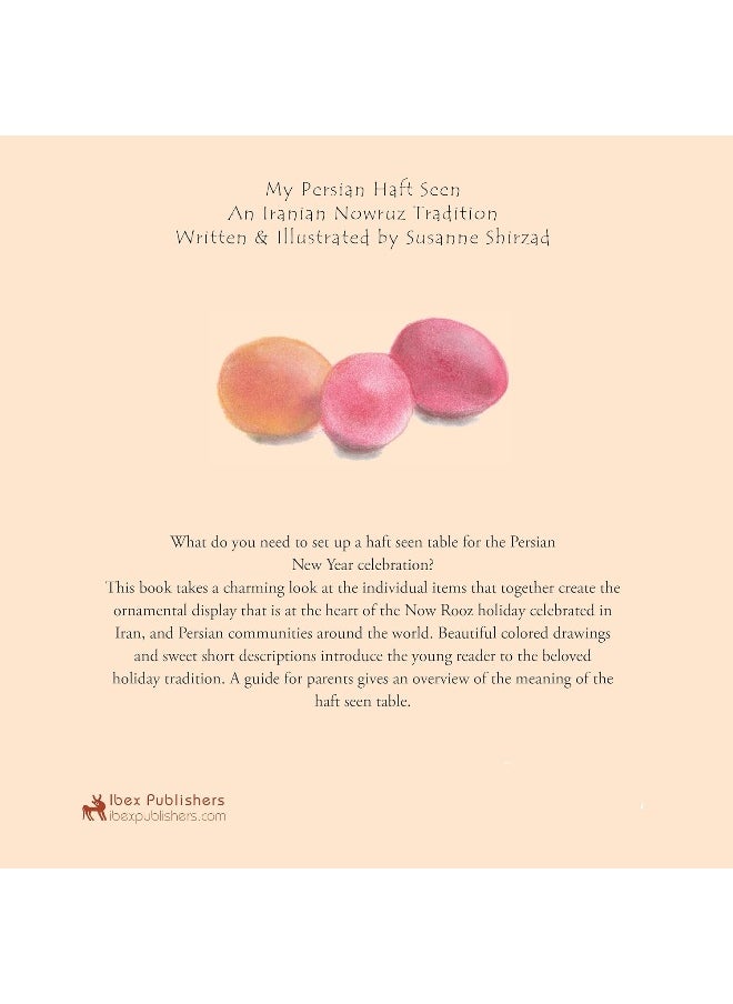 Ibex Publishers, Incorporated My Persian Haft Seen: An Iranian Nowruz Tradition  - Image 2