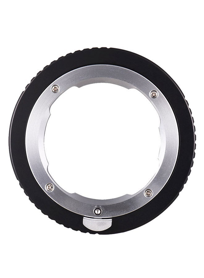 NIBEMINENT Lens Mount Adapter Ring For Leica LM To Canon EOS Black  - Image 4