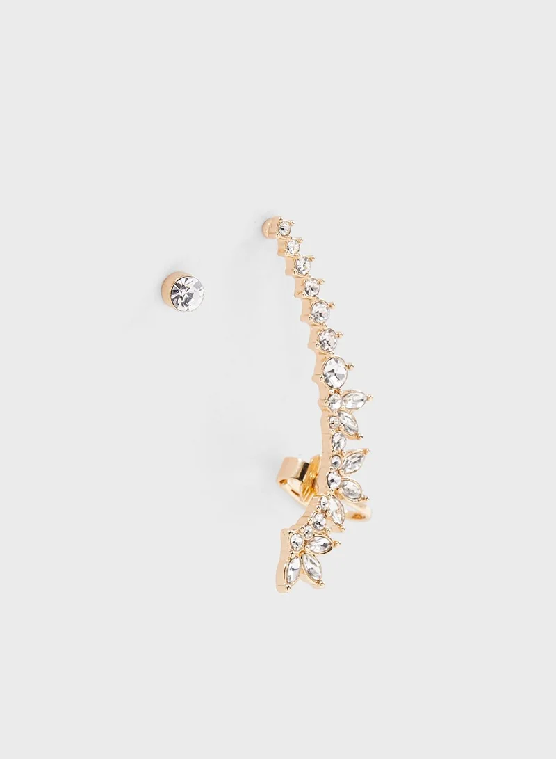 FOREVER 21 Floral Ear Cuff