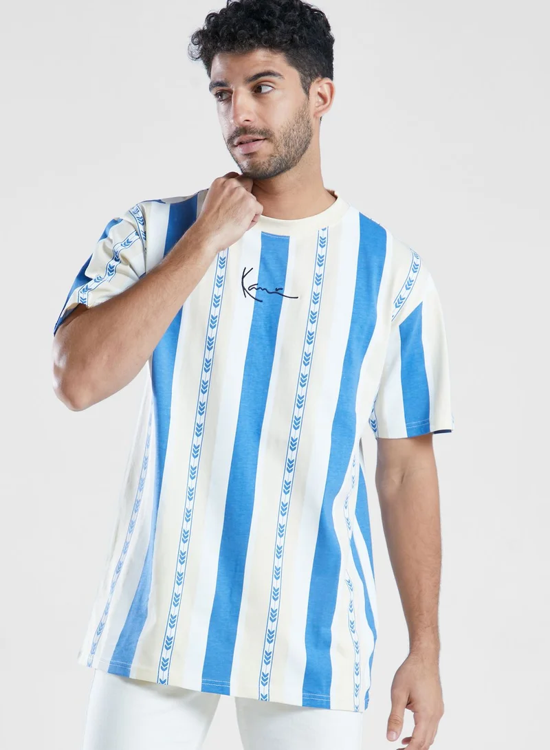 Karl Kani Small Signature Stripe T-Shirt