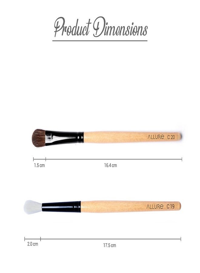 ألور فرشاة ظلال العيون وظلال العيون من ألور (مجموعة من قطعتين) - Image 4