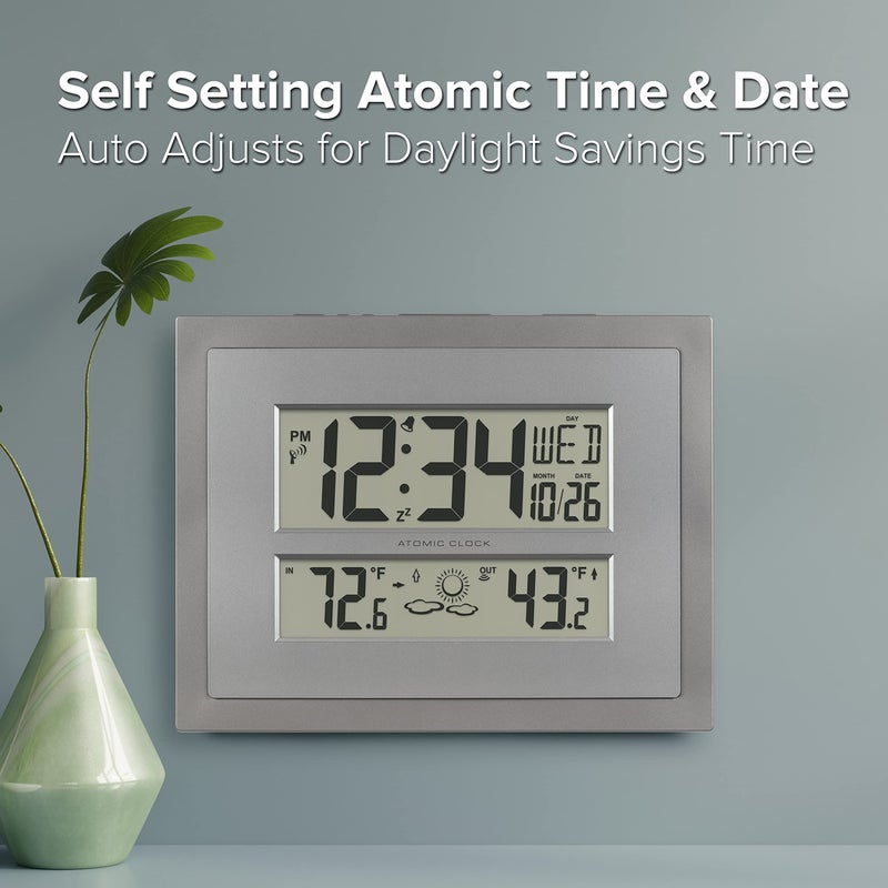 La Crosse Technology Atomic Wall/Table Clock (512-85937) - Image 4