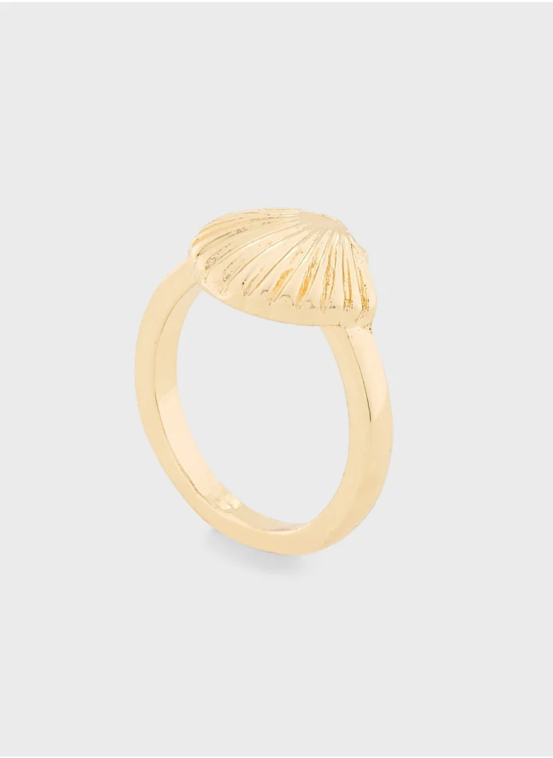 جينجر Shell Ring