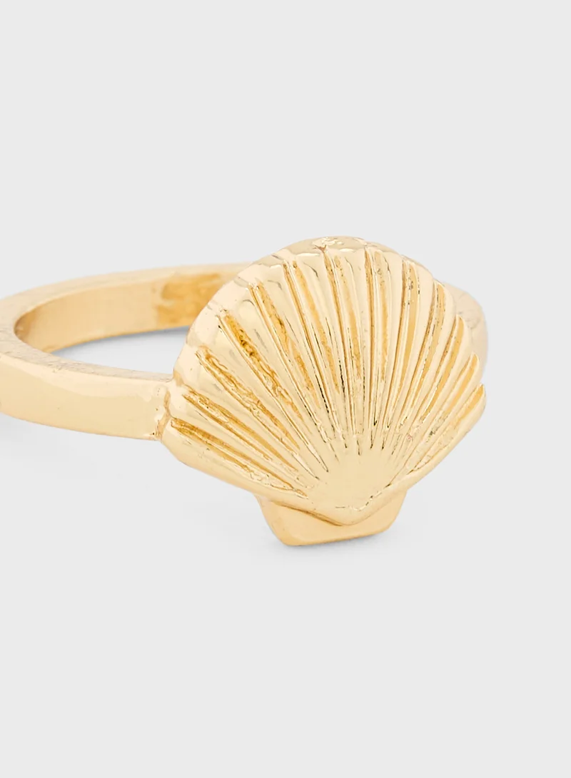 Ginger Shell Ring