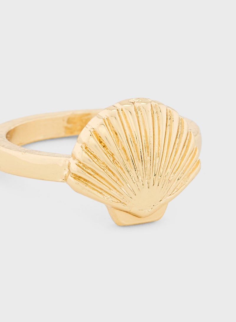 Ginger Shell Ring  - Image 4