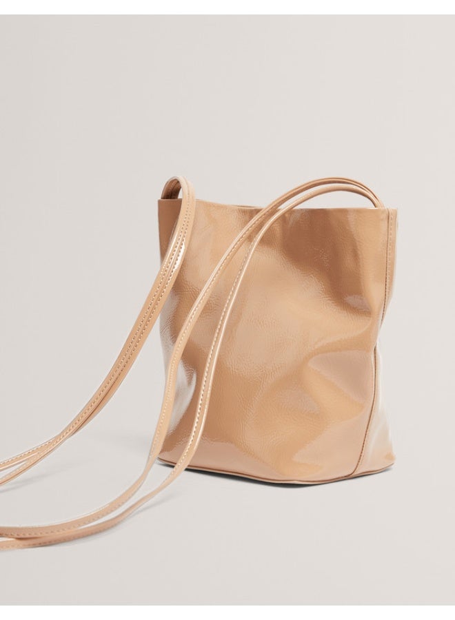 Ted Baker Thin Strap Mini Crinkle Bag - Image 4