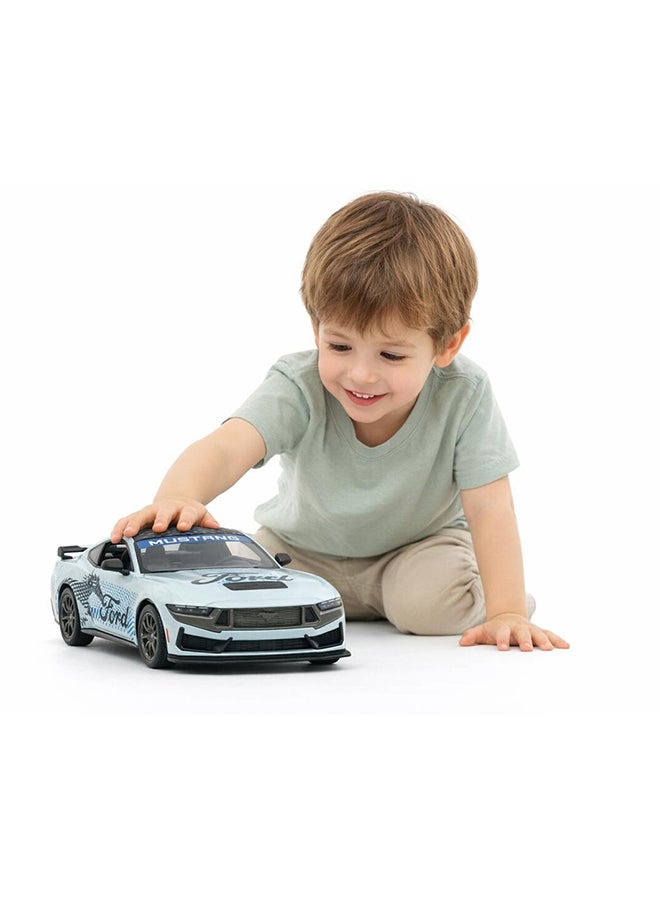 Kinsmart 1:32 2024 Ford Mustang Dark Horse Die-Cast Model Car – Pull Back Toy for Kids & Collectors - Image 3
