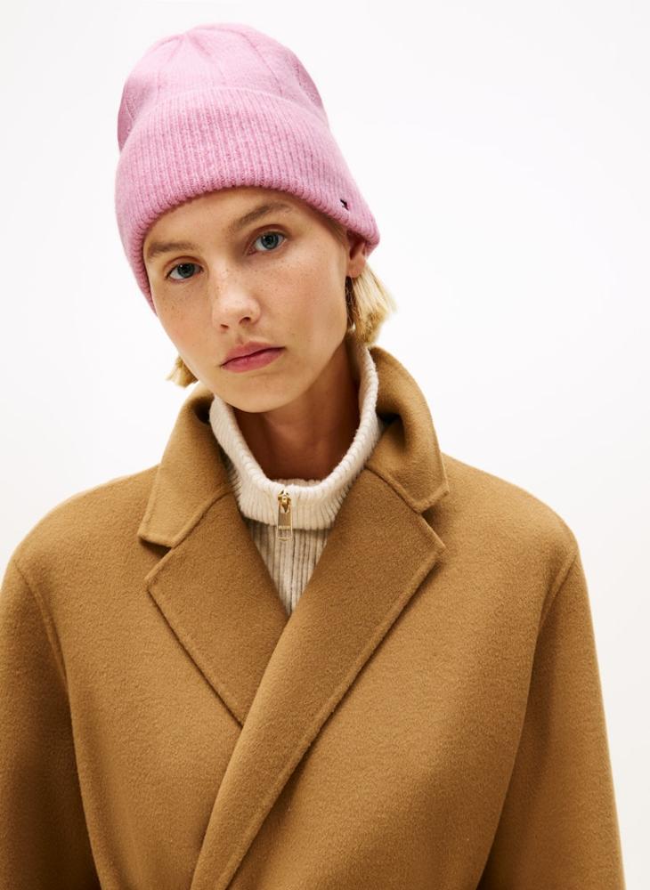 TOMMY HILFIGER Flag Fluffy Beanie - Image 2