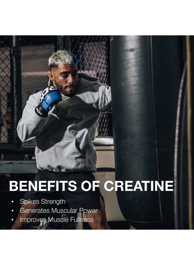 Raw Nutrition Creatine Monohydrate Powder - Unflavored Micronized Creatine Monohydrate Workout Supplement for Muscle Energy, Strength & Endurance - Creatine Powder for Women & Men - 50 Servings - Image 4