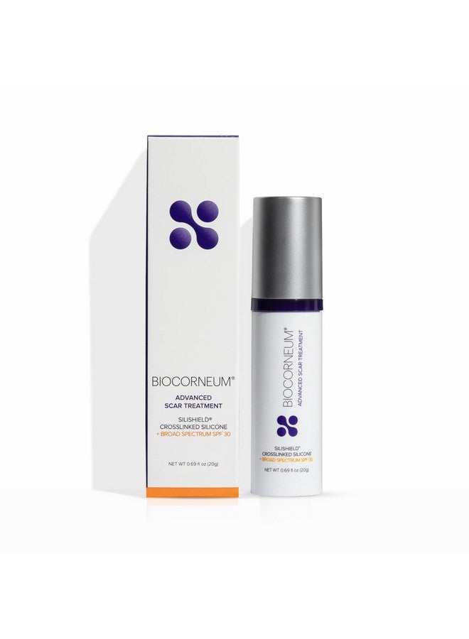 bioCorneum Advanced Scar Treatment with Silishield® & SPF 30 20g - Made in the USA, Fast-Drying, Water-Resistant Silicone Scar Gel - Surgeon Recommended for New & Old Scars - Suitable for Children Over 6 Months - Image 1