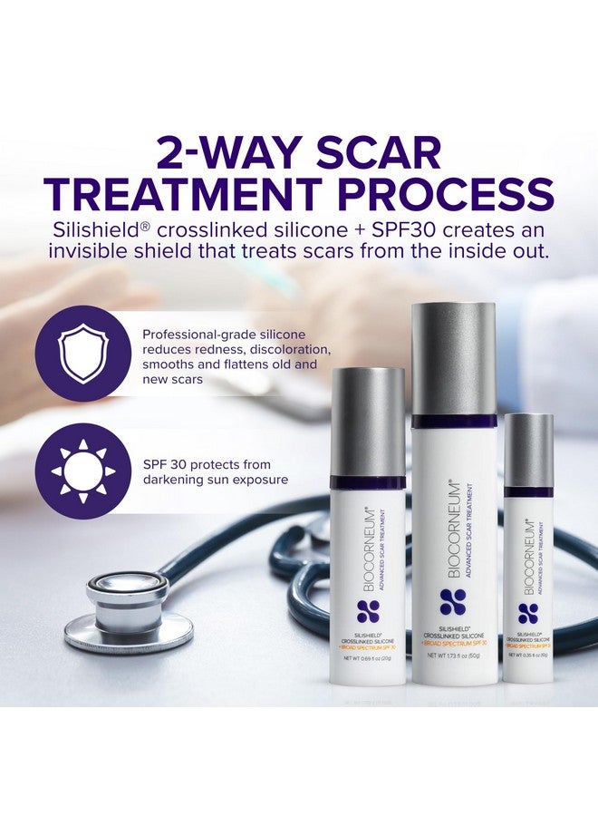 bioCorneum Advanced Scar Treatment with Silishield® & SPF 30 20g - Made in the USA, Fast-Drying, Water-Resistant Silicone Scar Gel - Surgeon Recommended for New & Old Scars - Suitable for Children Over 6 Months - Image 3