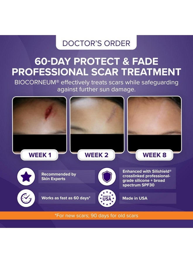 bioCorneum Advanced Scar Treatment with Silishield® & SPF 30 20g - Made in the USA, Fast-Drying, Water-Resistant Silicone Scar Gel - Surgeon Recommended for New & Old Scars - Suitable for Children Over 6 Months - Image 2