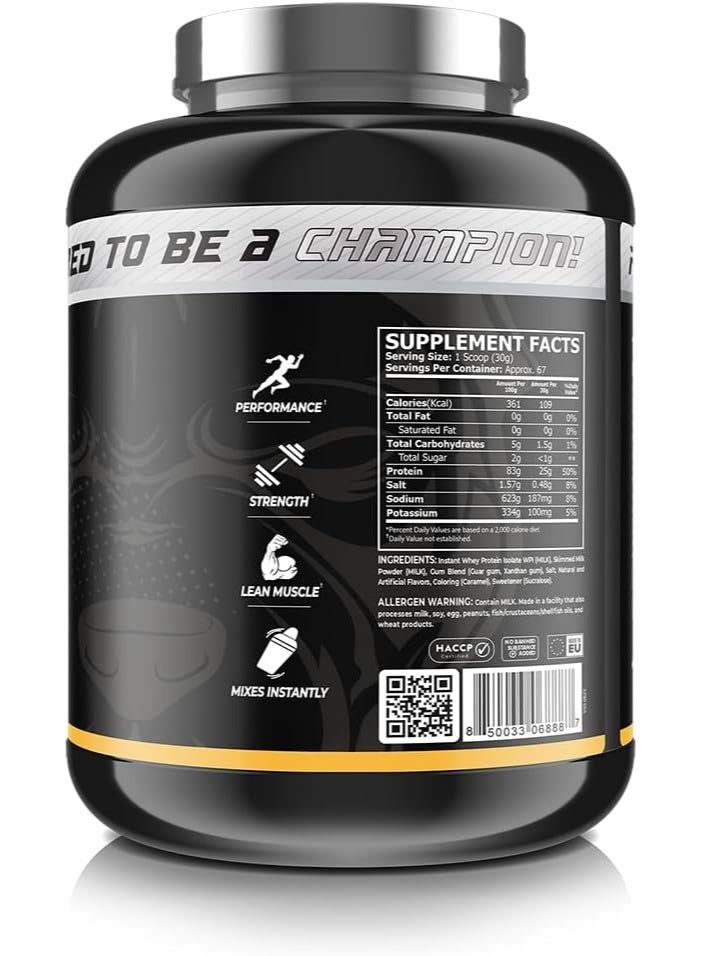 CORE CHAMPS ISOLATE 4.4LBS/2KG CAFFE CAPPUCCINO - Image 4