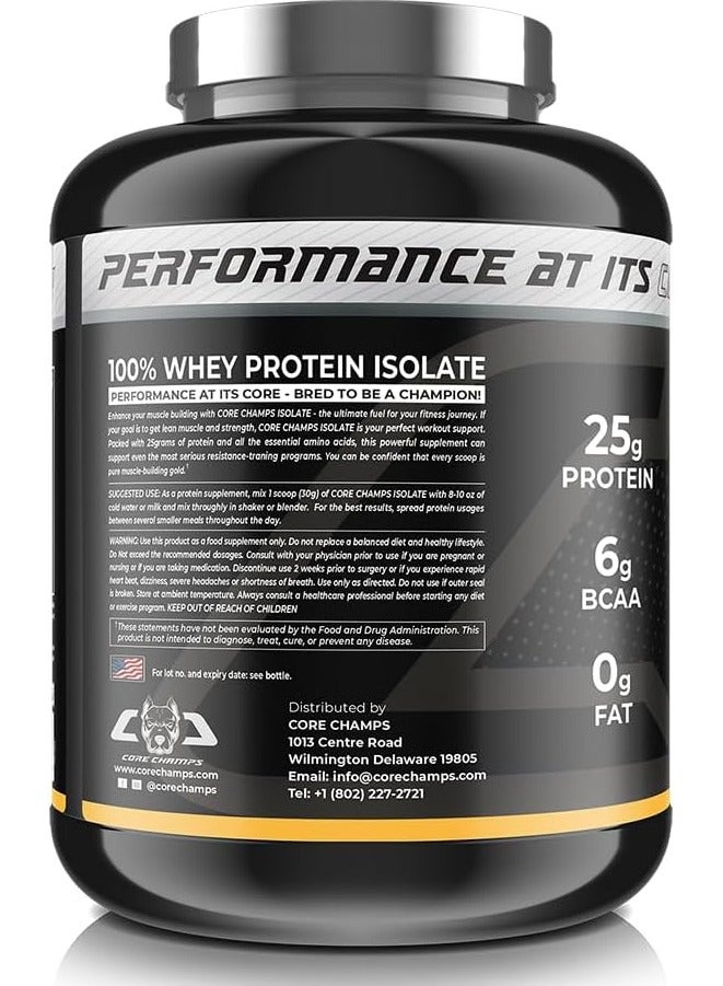 CORE CHAMPS ISOLATE 4.4LBS/2KG CAFFE CAPPUCCINO - Image 3