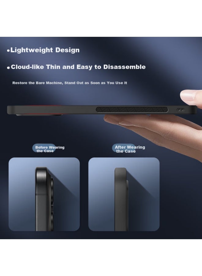 Shangsu, Suitable For Iqoo12 Phone Case, Iqoo12 Protective Cover, Ag Frosted Lens, Full Protection, Real Machine Feel, Simple Solid Color, Light Luxury, Vivo Shockproof, Anti-Fingerprint, For Women And Men, Lavender Gray - Image 4