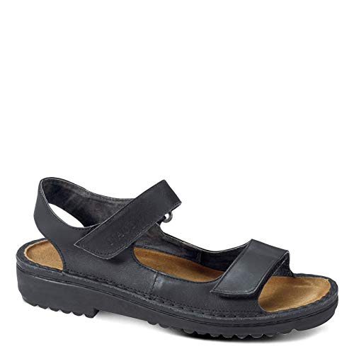 NAOT Footwear Women's Karenna Black Matte Lthr Sandal 7 M US - Image 2