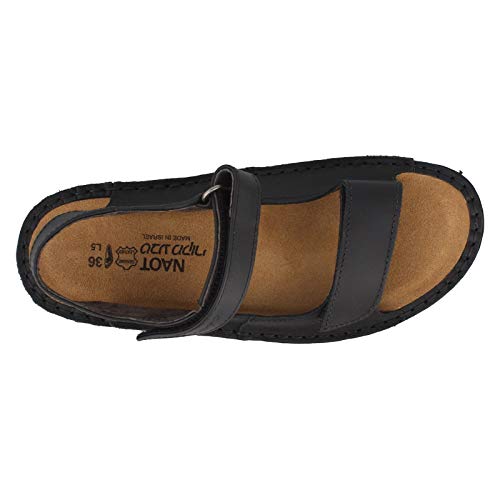 NAOT Footwear Women's Karenna Black Matte Lthr Sandal 7 M US - Image 3