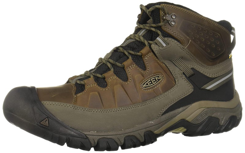 KEEN Mens Targhee 3 Mid Height Waterproof Hiking Boots Bungee CordBlack 14