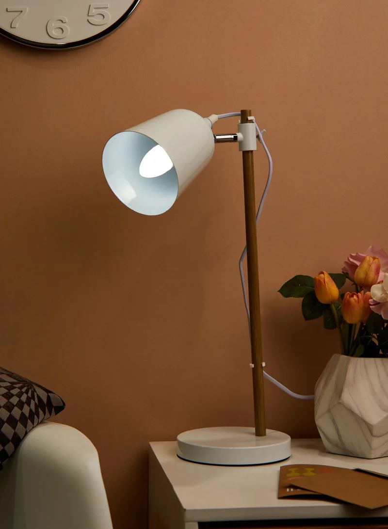 Leitmotiv White Table Lamp
