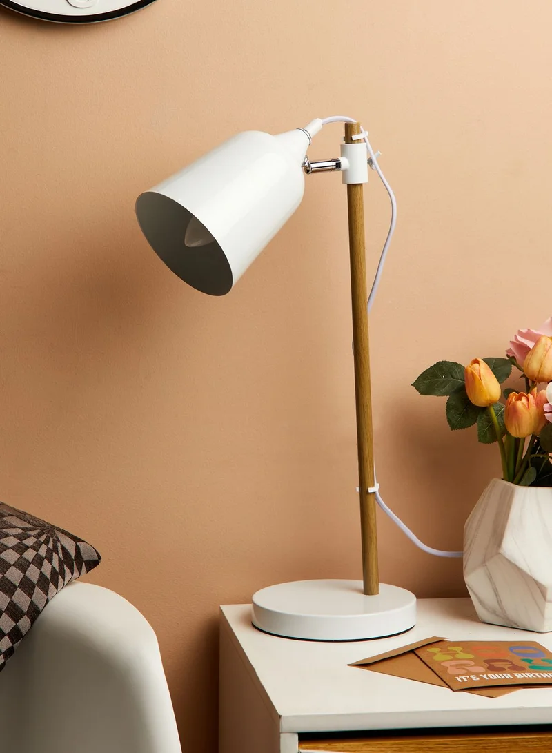 Leitmotiv White Table Lamp