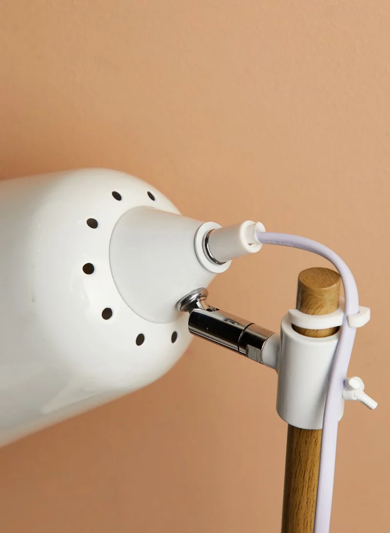 Leitmotiv White Table Lamp