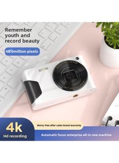 Generic 4K HD 30 Million Pixel Entry Micro Single Digital Camera Home Travel With WIFI Camera Wholesale-Body Color:3000W Ivory White (64G Memory Card)  - Image 3