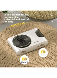 Generic 4K HD 30 Million Pixel Entry Micro Single Digital Camera Home Travel With WIFI Camera Wholesale-Body Color:3000W Ivory White (64G Memory Card)  - Image 4