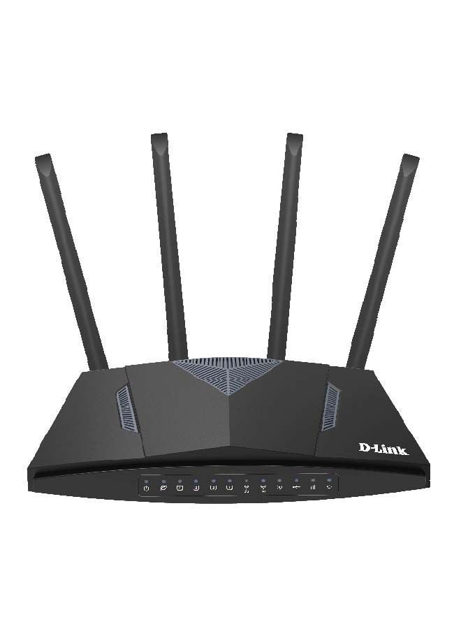 D-Link 4G AC1200 LTE Router, 1GHz Frequency, LTE Antenna, Speeds up to 150 | DWR-M960 Black - Image 2