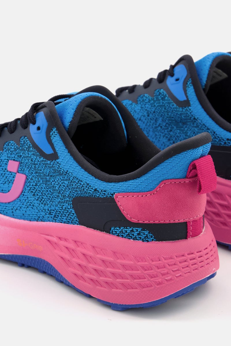 SAFETY JOGGER Women Lace Up Running Shoes, Blue  - Image 4