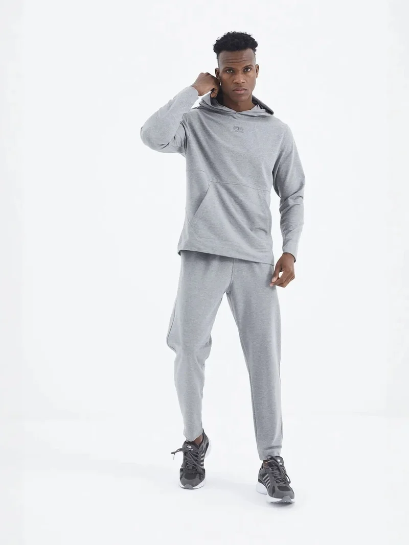 TOMMYLIFE TOMMY Men's Hooded Sweatshirt And Pants Set