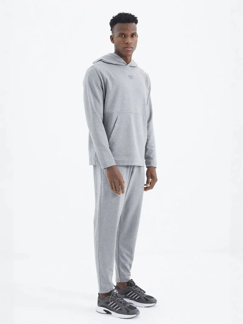 TOMMYLIFE TOMMY Men's Hooded Sweatshirt And Pants Set