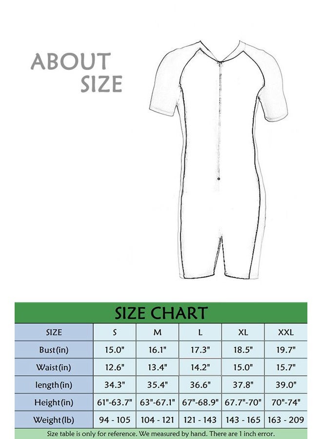Cokar Short Sleeve One Piece Swimwear Swimsuit - Image 3