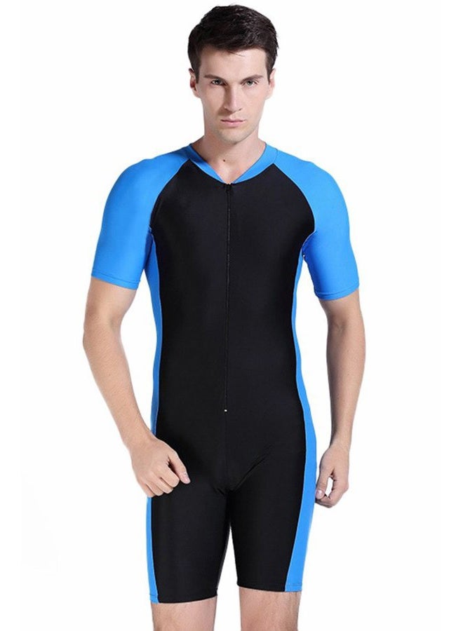Cokar Short Sleeve One Piece Swimwear Swimsuit - Image 1