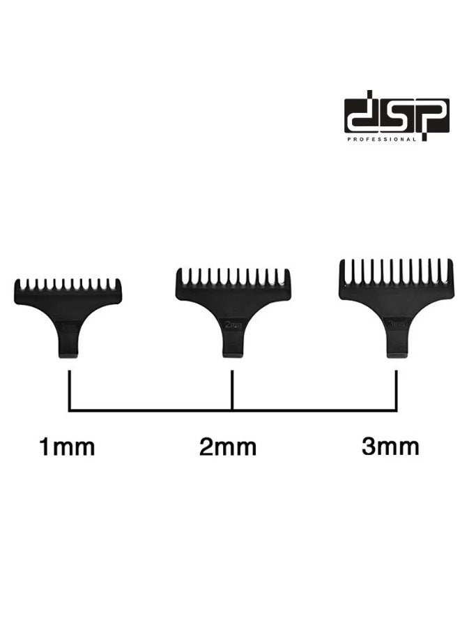 دي اس بي ماكينة تشذيب الشعر واللحية الاحترافية DSP موديل 90286 قابلة لإعادة الشحن - Image 4