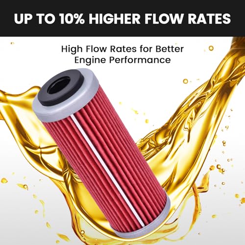 XYRVICT 6pcs Oil Filter HF652 Replace 77338005100 for KT/M SXF 250 2013-2024 350 450 505 EXCF 250 350 450 200 530 - Image 4