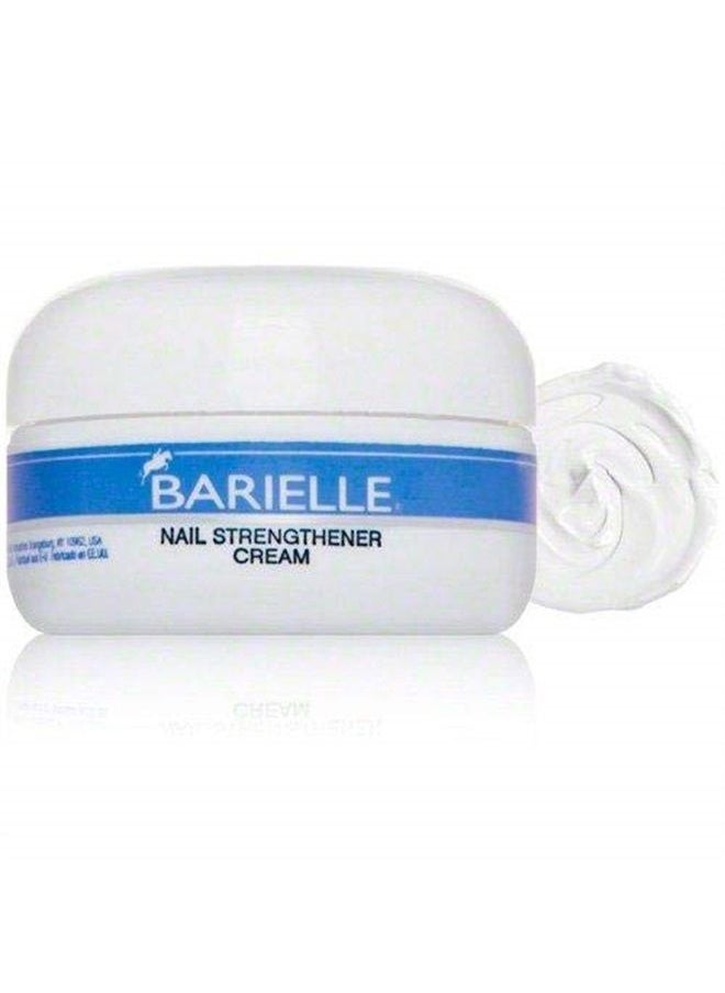 BARIELLE - Barielle Nail Strengthener Cream Helps Improve Nail Growth.For Healthier and Stronger Nails. Prevents Splitting Cracks and Ridges. Resists Splits Peels and Breaks.Can Be Used with Nail Polish. 1 Ounce - Image 1