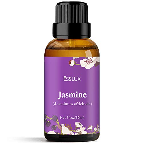 ESSLUX Jasmine Essential Oil, ESSSLUX Aromatherapy Oils for Diffuser, Massage, Soap, Candle Making, Perfume, 30 ml - Image 1