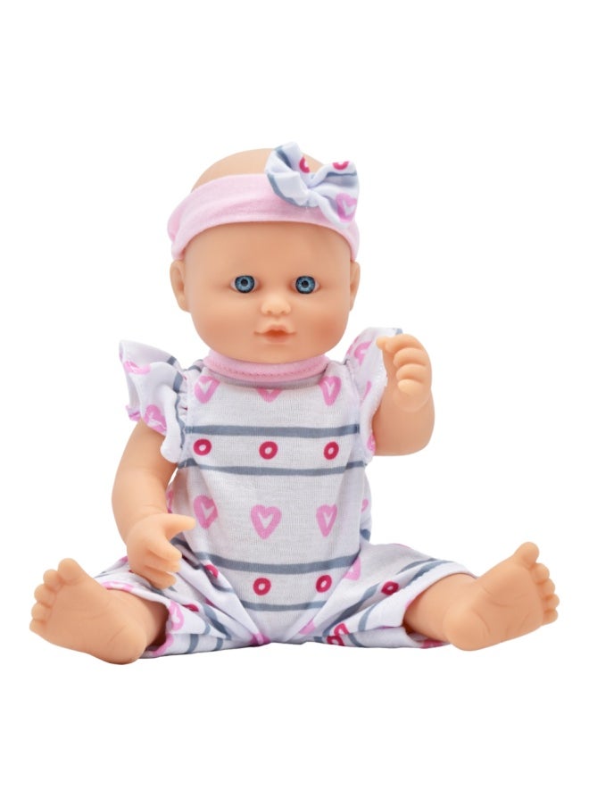 dolls world Little Poppets 10 inch Deluxe Twin Bathable vinyl Doll from Peterkin gift for kids of Age above 10 months  - Image 5
