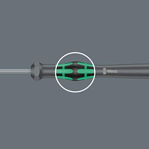 Wera 05118109001 Kraftform Micro 2069 Nutspinner Electronics Precision Screwdriver, 1.8mm Head, 60mm Blade Length - Image 5