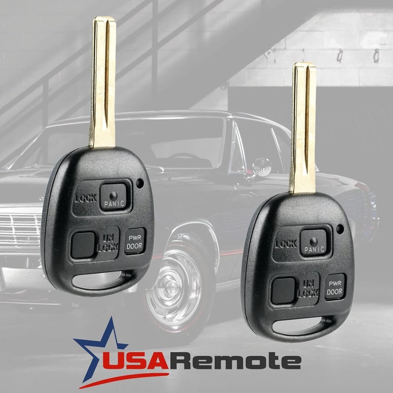 USARemote Key Fob Keyless Entry Remote for Lexus RX Series (Set of 2) - Image 2