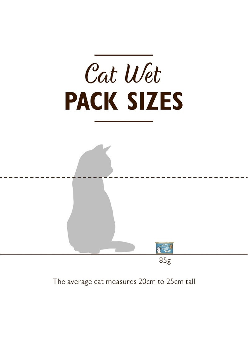 ليلي كيتشن LILY'S KITCHEN Tasty Cuts Chicken & Ocean Fish Kitten Wet Food - 85g X 6pcs  - Image 3