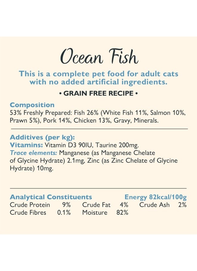 ليلي كيتشن LILY'S KITCHEN Tasty Cuts Chicken & Ocean Fish Kitten Wet Food - 85g X 6pcs  - Image 4