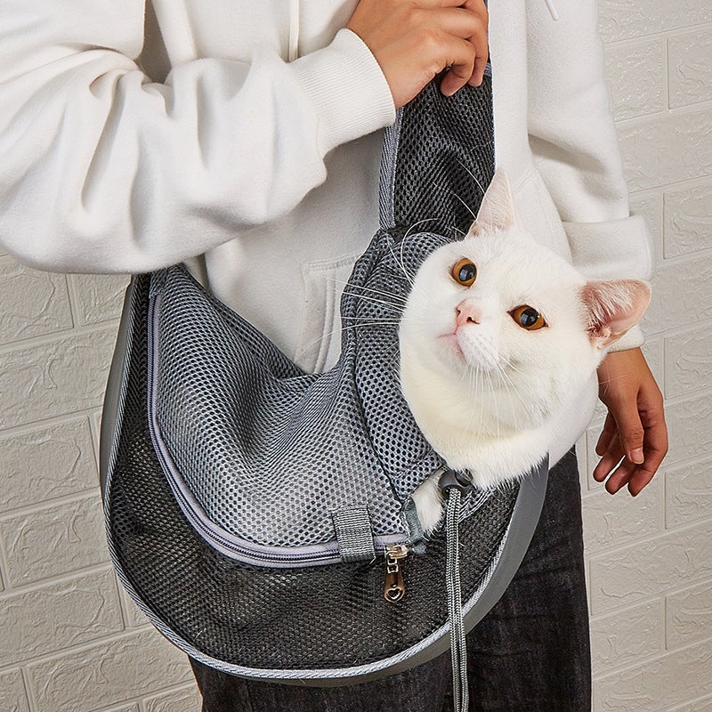 Generic Comfy Breathable Pet Sling Carrier Bag Large 