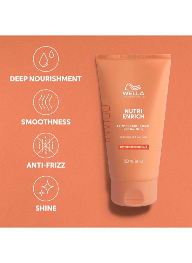 Wella Professionals - Invigo Nutri-Enrich Frizz Control Cream 150Ml - Image 1