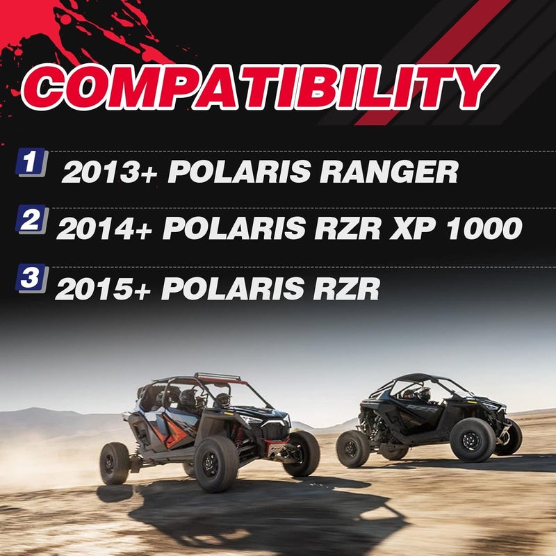 KSP PERFORMANCE KSP 4x156mm ATV Wheel Spacers 1 Inch with 12x1.5 Studs, Fit For 2013+ Polaris Ranger, 2014+ Polaris RZR XP 1000, 2015+ Polaris RZR,4Pcs - Image 3