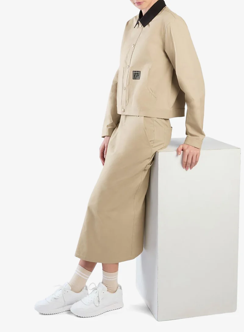 Reebok  Canvas Cropped Jacket for Women | Best Price UAE