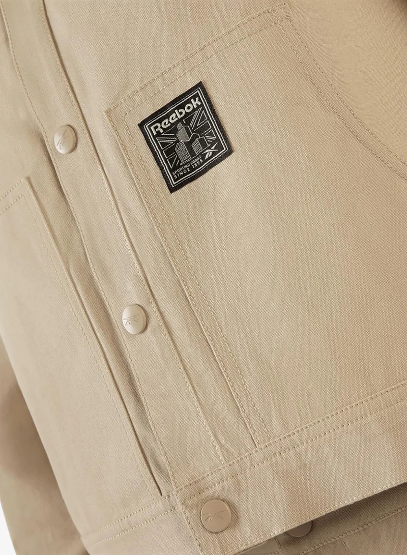 Reebok  Canvas Cropped Jacket for Women | Best Price UAE