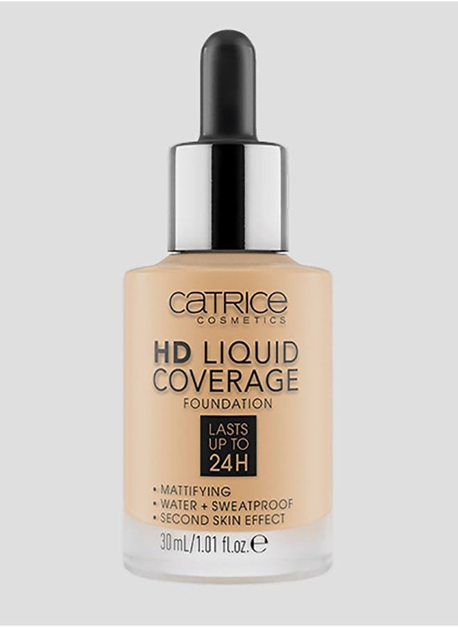 Catrice - HD Liquid Coverage Foundation 036 Hazelnut, 30ml - Image 1