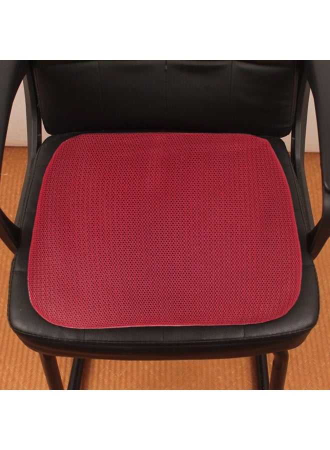 3 اكس ار وسادة جل محيطية للأرداف - وسادة جل مريحة للمقعد للجلوس لفترات طويلة، في المكتب، في السيارة، في المنزل، وفي السفر، تخفف الضغط، قابلة للتهوية وقابلة للغسل - كستنائي - Image 2