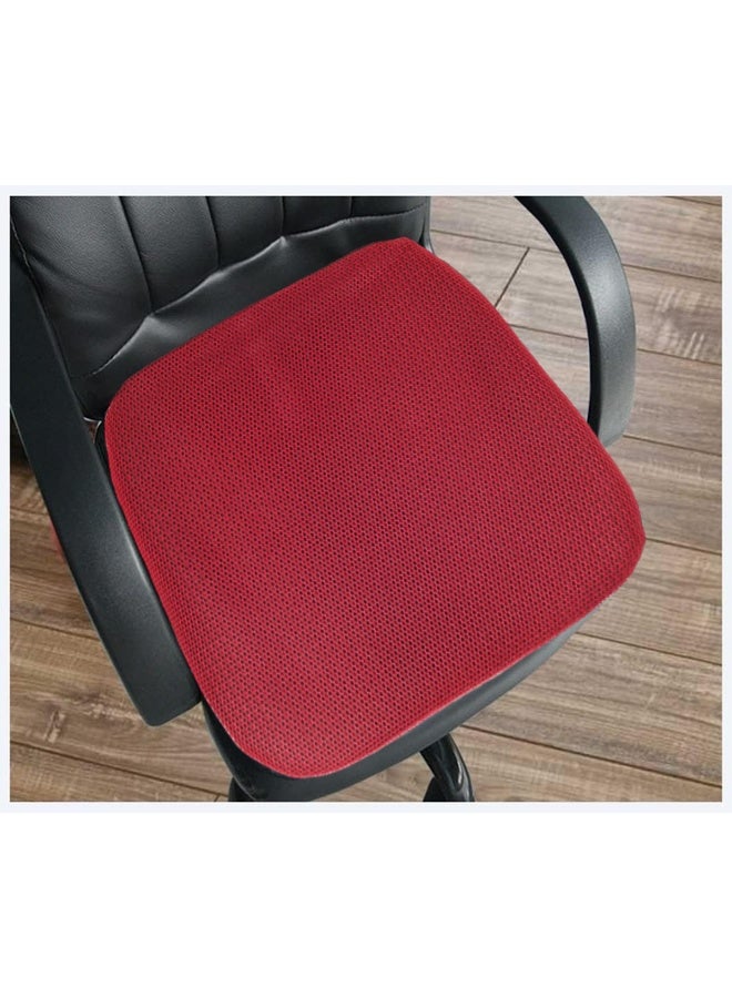 3 اكس ار وسادة جل محيطية للأرداف - وسادة جل مريحة للمقعد للجلوس لفترات طويلة، في المكتب، في السيارة، في المنزل، وفي السفر، تخفف الضغط، قابلة للتهوية وقابلة للغسل - كستنائي - Image 3